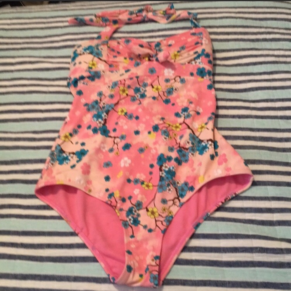 Hot Topic floral one piece